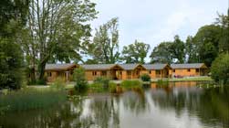 Our lodges are all close to the lakeside