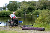 Fishing at Bron Eifion